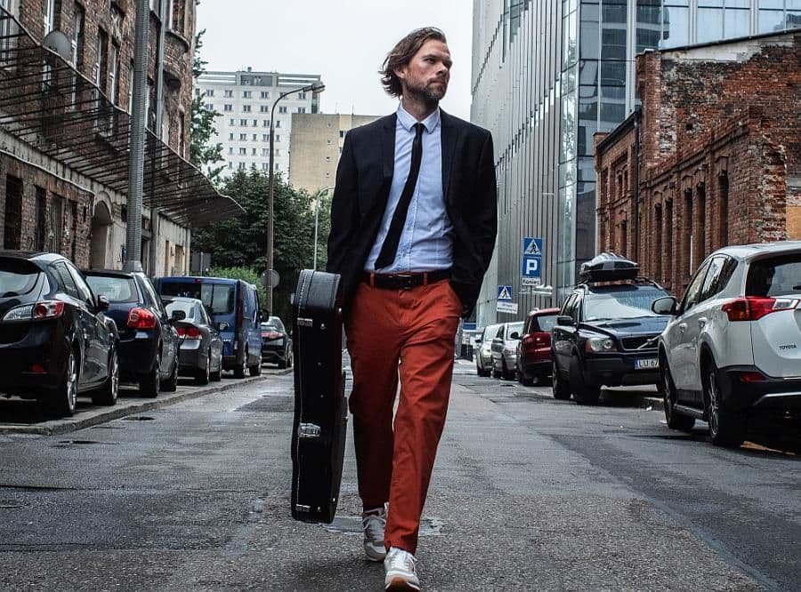 Gitarzysta Michał Szczerbiec poszedł va banque