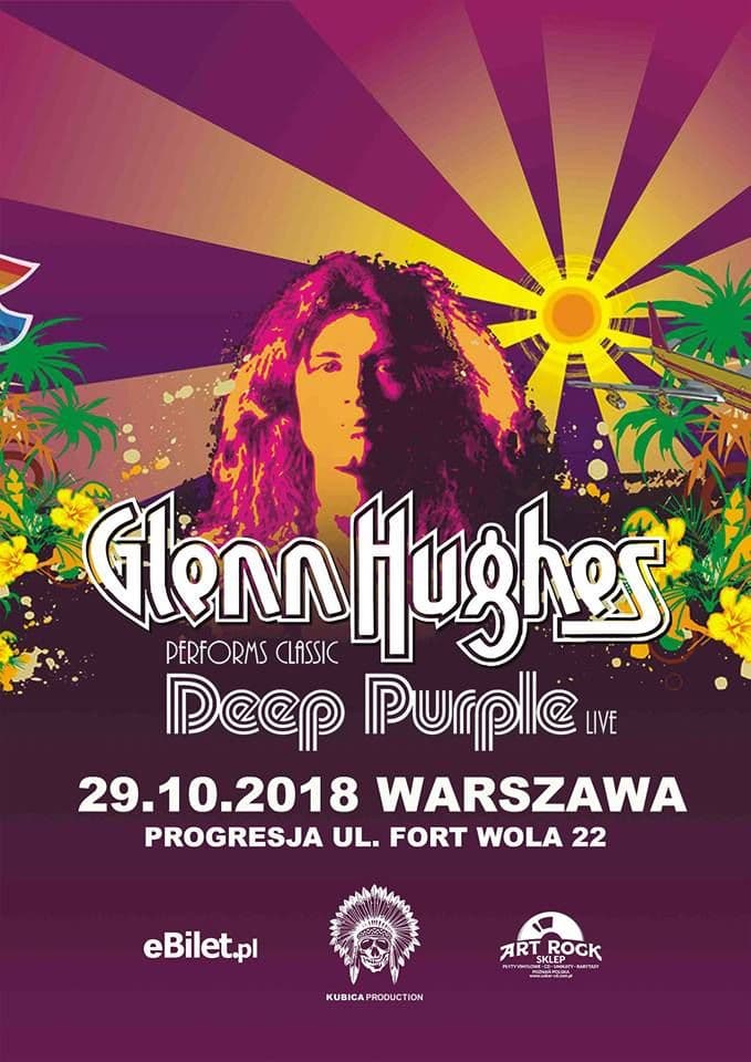 Glenn Hughes wystąpi w Warszawie