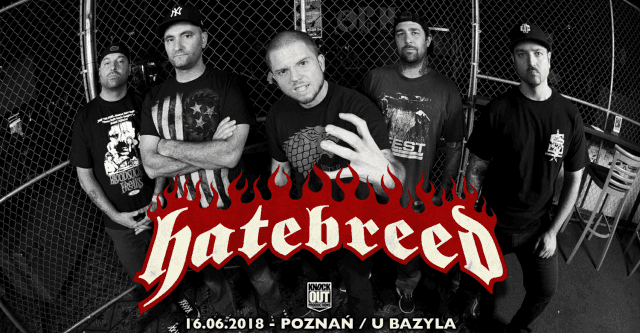 Hatebreed wystąpi w Poznaniu