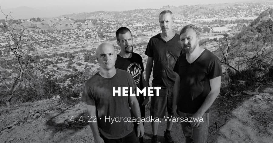 Helmet zagra w Warszawie