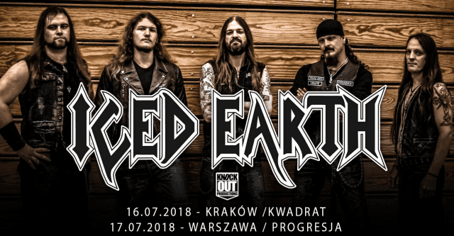 Iced Earth wróci nad Wisłę po 7 latach