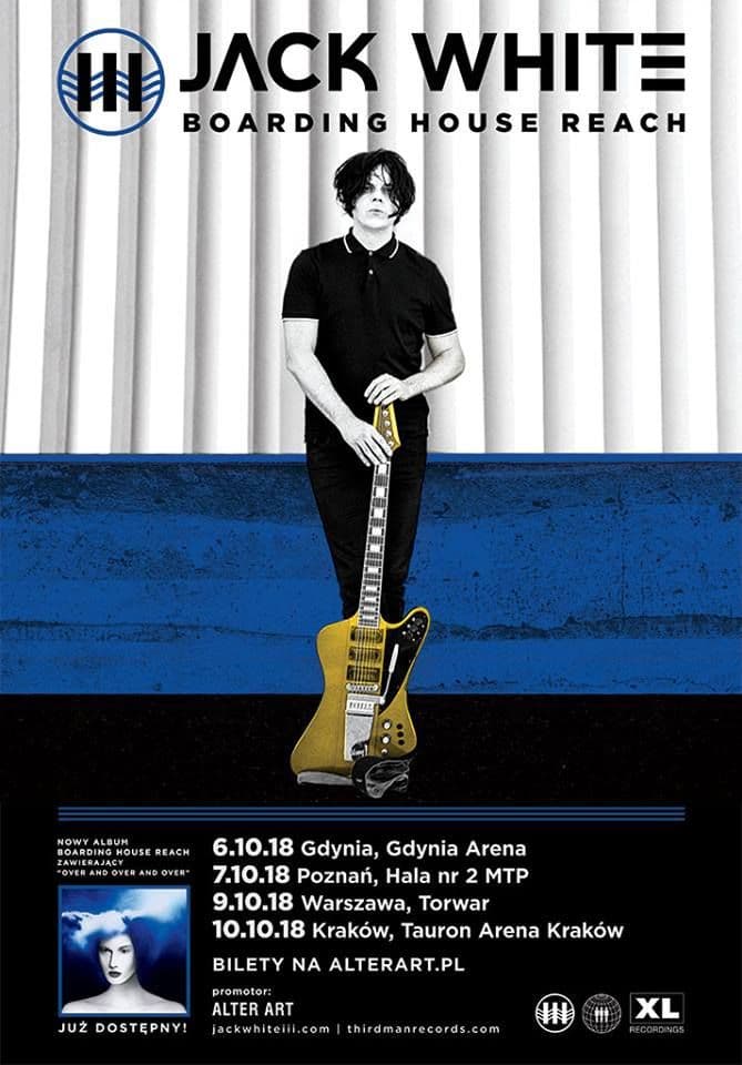 Jack White na trasie po Polsce