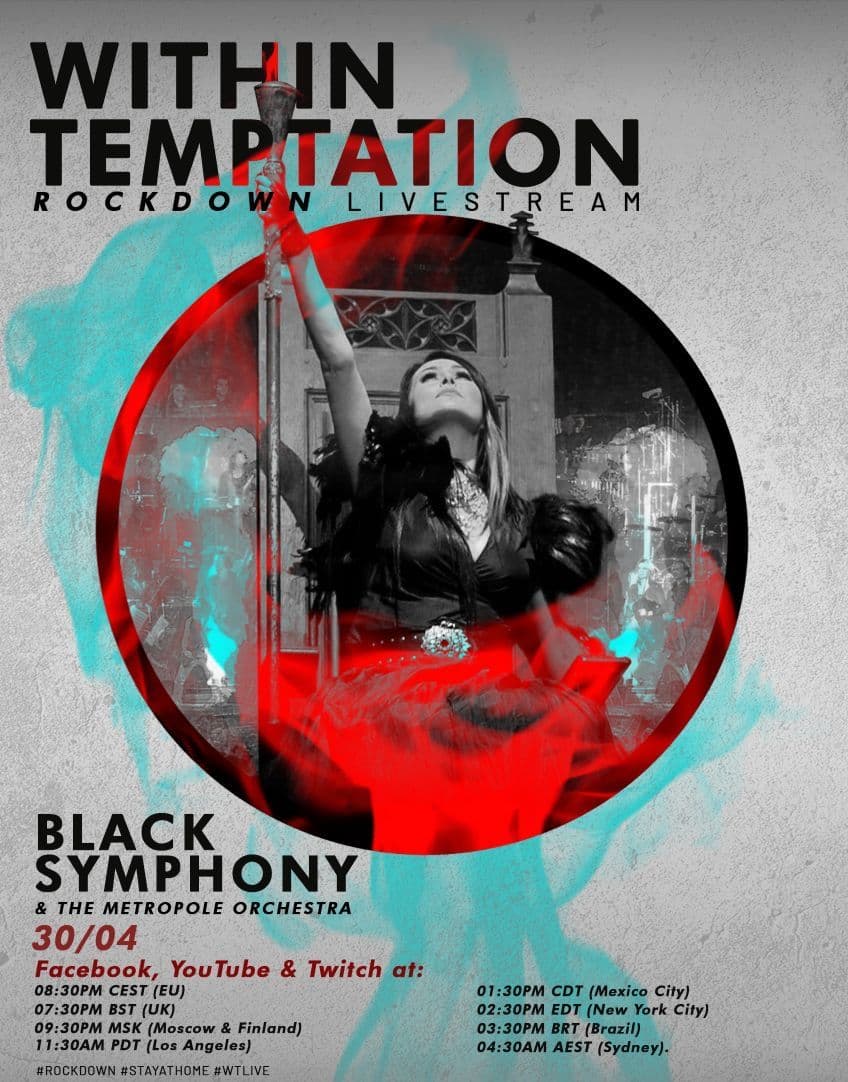 Jutro Within Temptation przypomni koncert z Rotterdamu