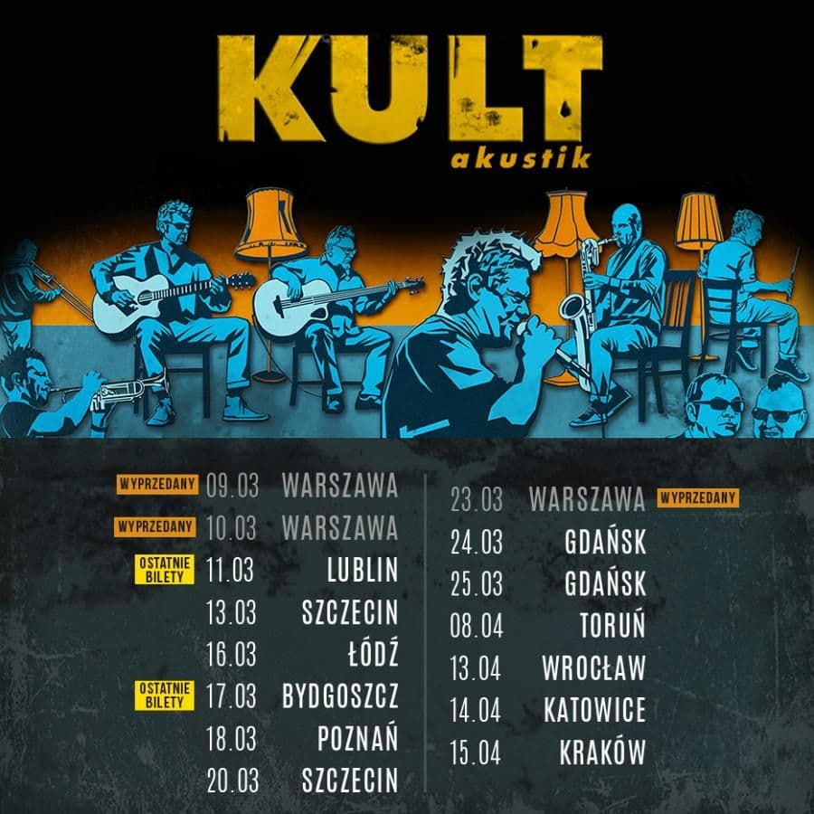 Już wkrótce start trasy "Kult Akustik 2018"