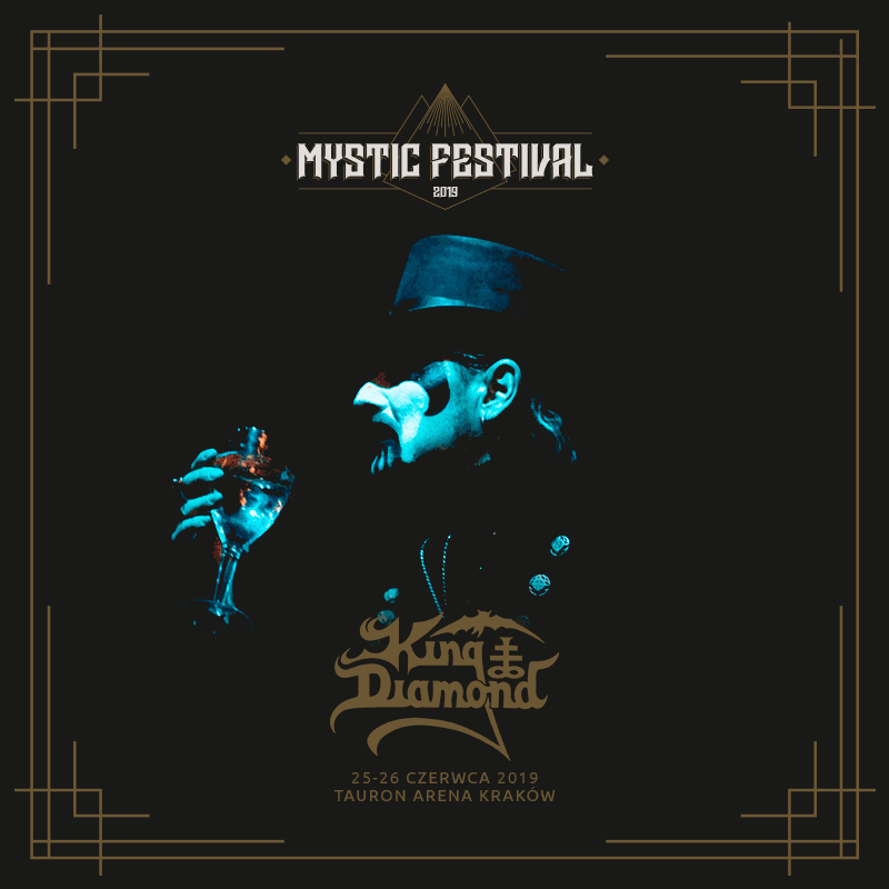 King Diamond i Testament na Mystic Festival 2019