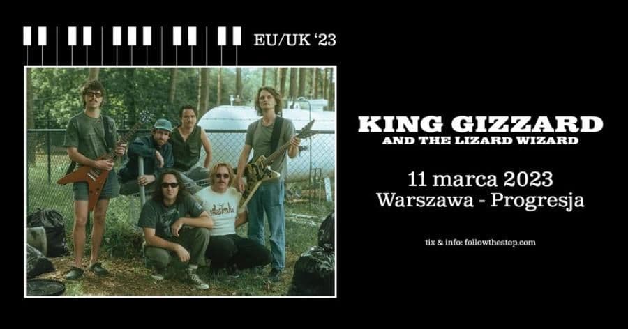 King Gizzard & the Lizard Wizard przyjedzie do Warszawy