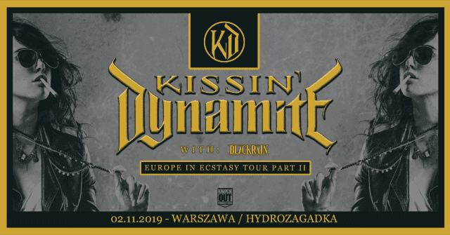 Kissin' Dynamite wystąpi w Warszawie