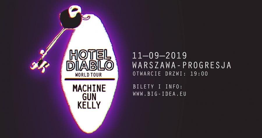 Machine Gun Kelly wystąpi w Warszawie