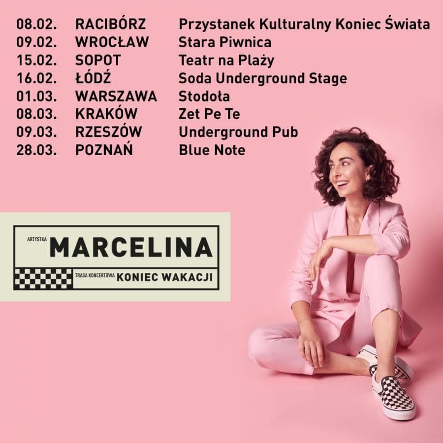 Marcelina zapowiada tournee po Polsce