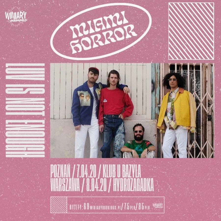 Miami Horror na dwóch koncertach w Polsce