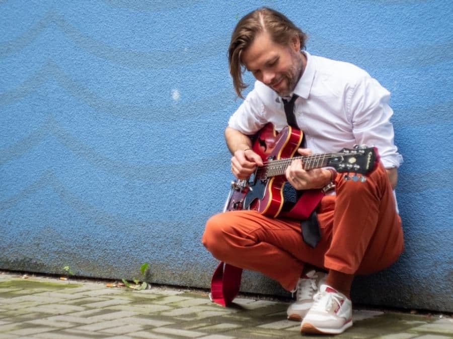 Michał Szczerbiec w duecie z Caroline Brazavsky