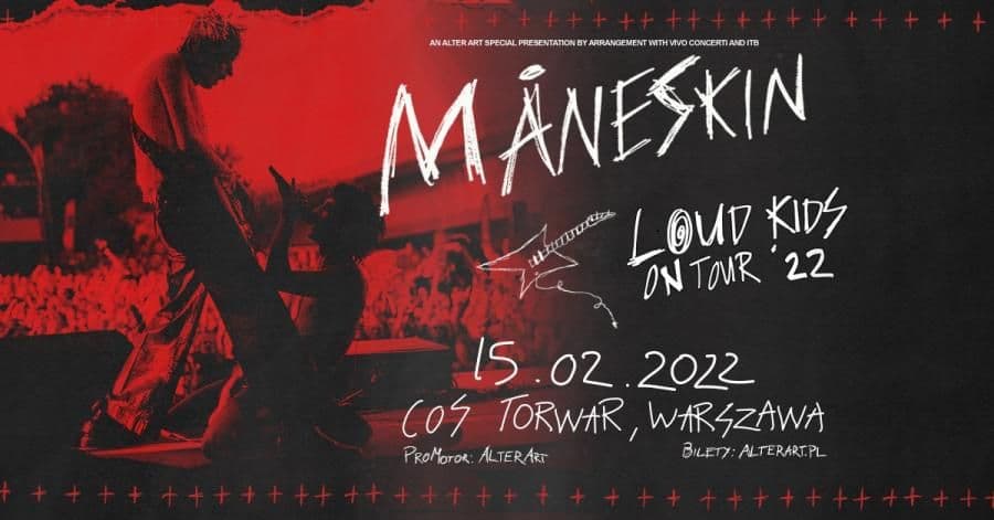 Måneskin zapowiada koncert w Warszawie