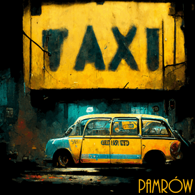 Pamrów w taksówce