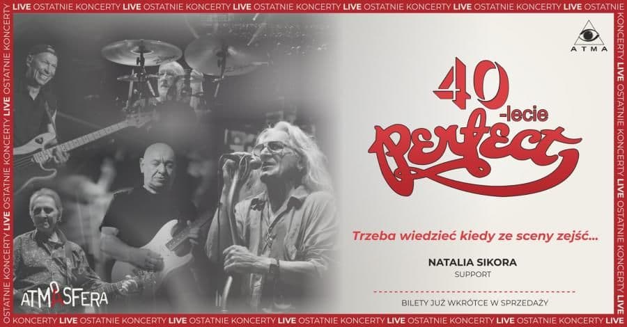 Perfect zagra pożegnalną trasę