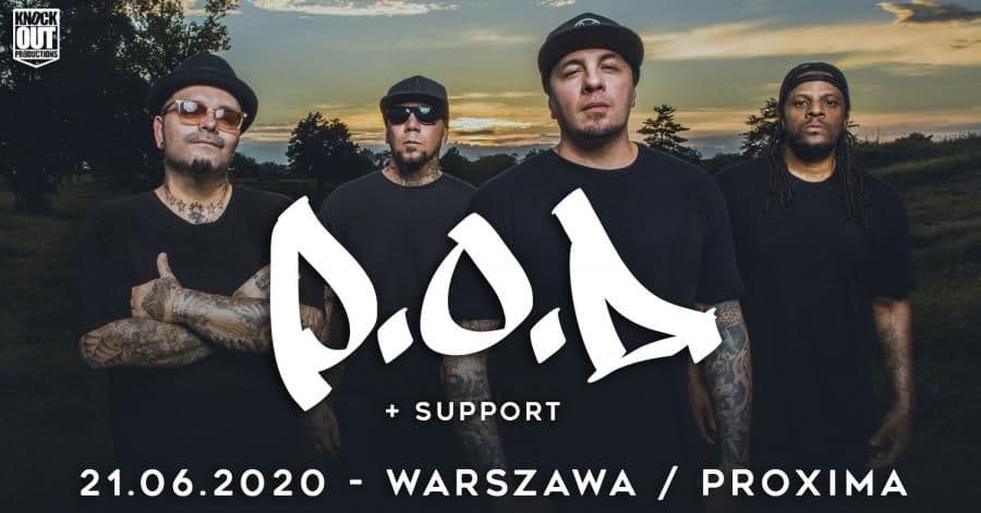 P.O.D. wystąpi w Warszawie