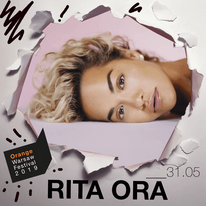 Rita Ora wystąpi na Orange Warsaw Festival