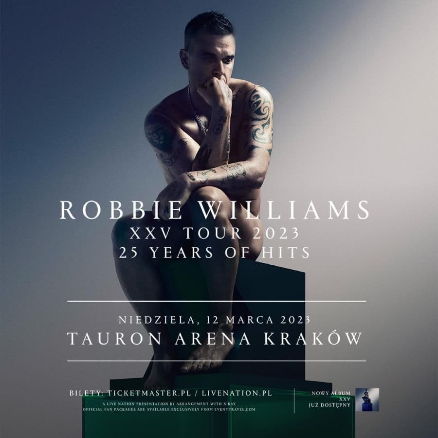 Robbie Williams wróci do Krakowa