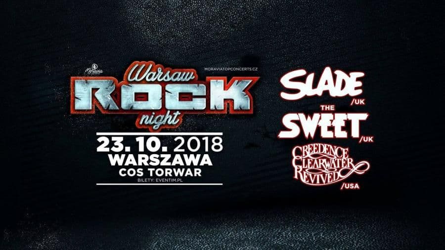 Slade, The Sweet i Creedence Clearwater Revived w Warszawie