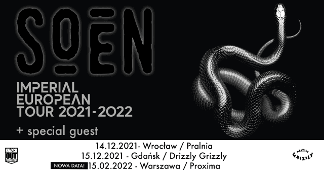 Soen na trzech koncertach w Polsce