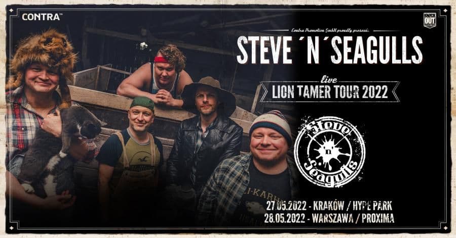 Steve'n'Seagulls przyjedzie do Polski