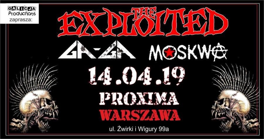 The Exploited zagra w Warszawie