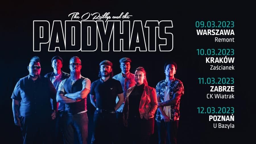 The O'Reillys and the Paddyhats na 4 koncertach w Polsce