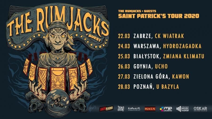 The Rumjacks na trasie po Polsce