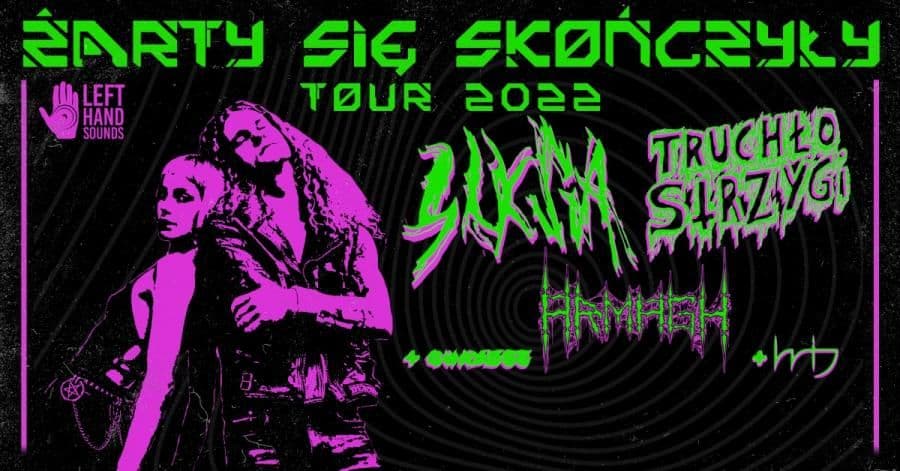 Trasa 'Żarty się skończyły' w październiku w Polsce