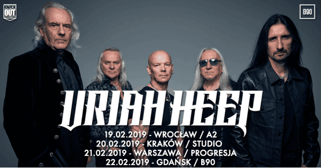 Uriah Heep na trasie po Polsce