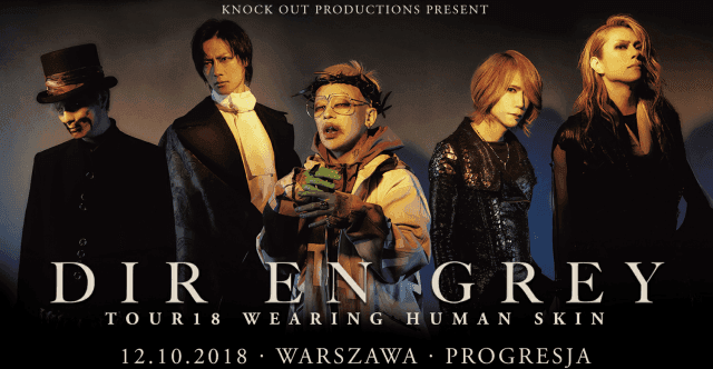 Zobacz zapowiedź europejskiej trasy Dir En Grey