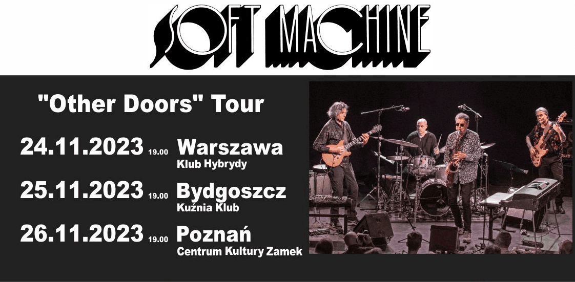 Soft Machine na trzech koncertach w Polsce